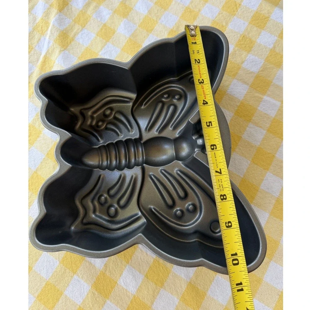 Nordic Ware Cake Pan Butterfly Silver